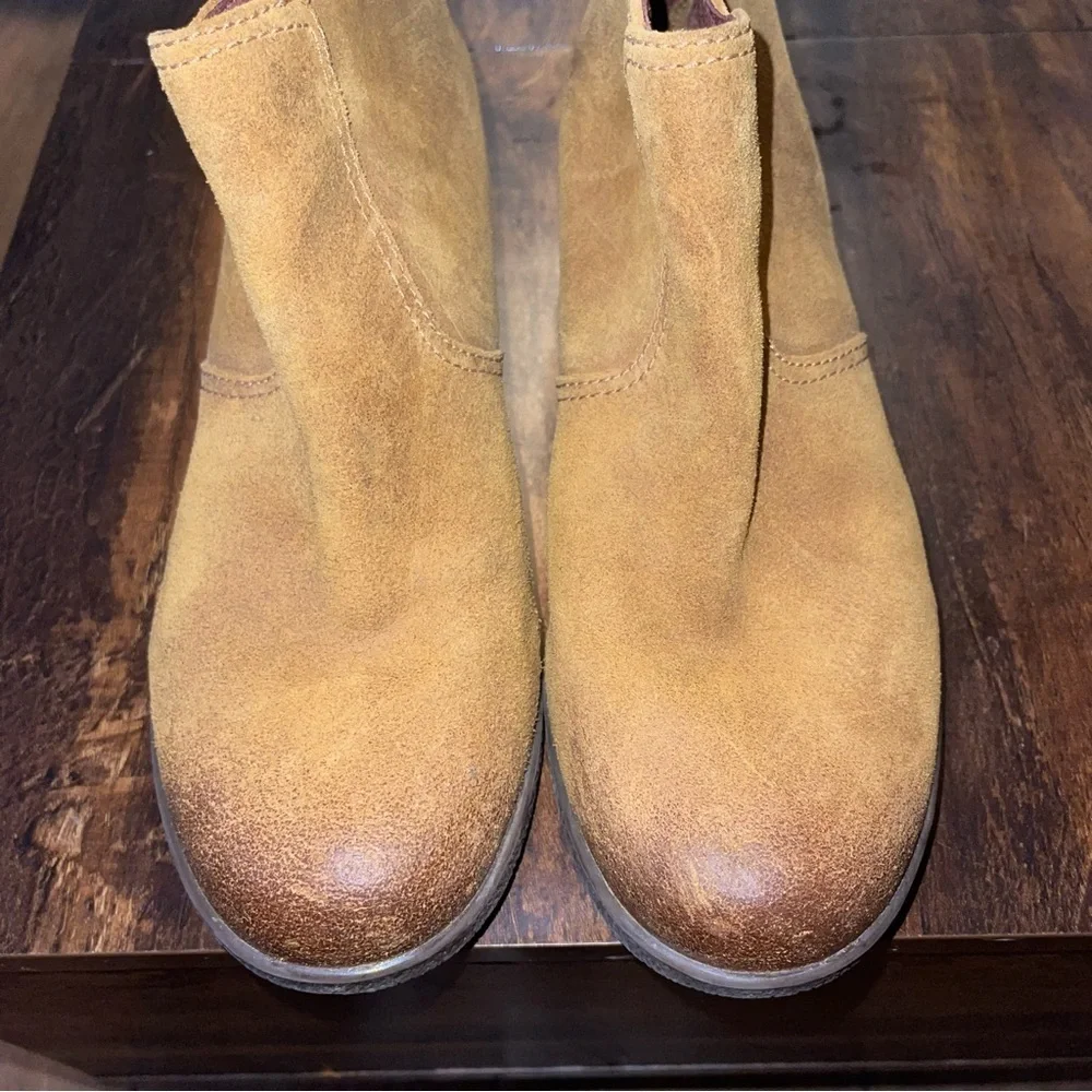 Dansko Tan Becki Waterproof Leather Performance Low Short Boot Bootie Sz 39